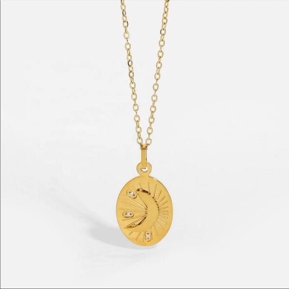 Honey + Lo Moonbeam Pendant Necklace - Picture 3 of 4